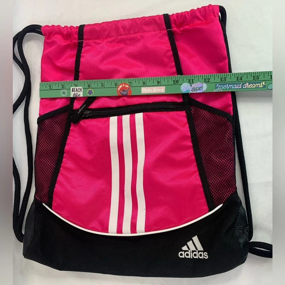 Adidas‎ Alliance II Sackpack Sling Backpack School College Sport Alliance Pink